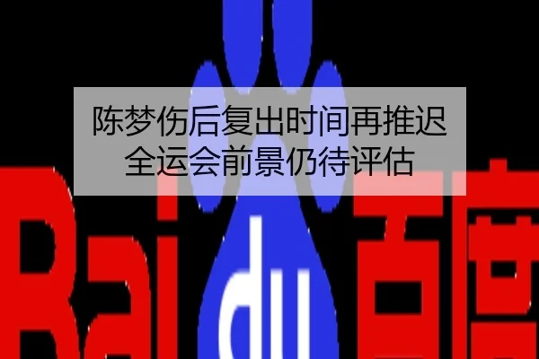 陈梦伤后复出时间再推迟 全运会前景仍待评估